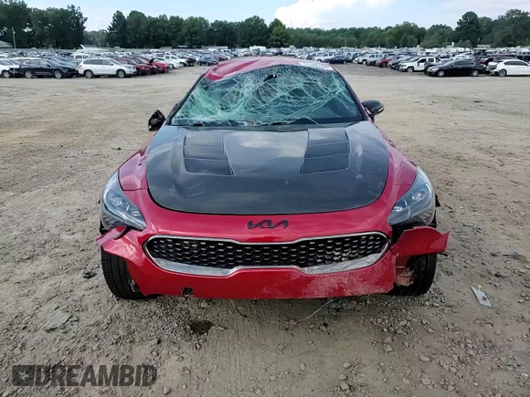 2020 Kia Stinger GT with VIN KNAE35LC4L6079560, listed as a Copart auction lot 72028704 with 50,434 mi miles and Salvage Title. Bid and sale history available at DreamBid. Image 11.