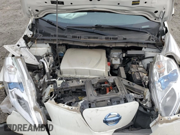 2016 Nissan LEAF SL with VIN 1N4BZ0CP8GC313416, listed as a Copart auction lot 43209205 with 30,845 mi miles and Salvage Title. Bid and sale history available at carsss.com. Image 13.