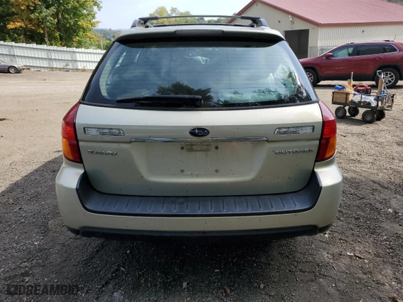 2006 Subaru Legacy Wagon Outback 2.5i Ltd with VIN 4S4BP62C667347987, listed as a Copart auction lot 71703824 with 0 mi miles and Salvage Title. Bid and sale history available at carsss.com. Image 6.