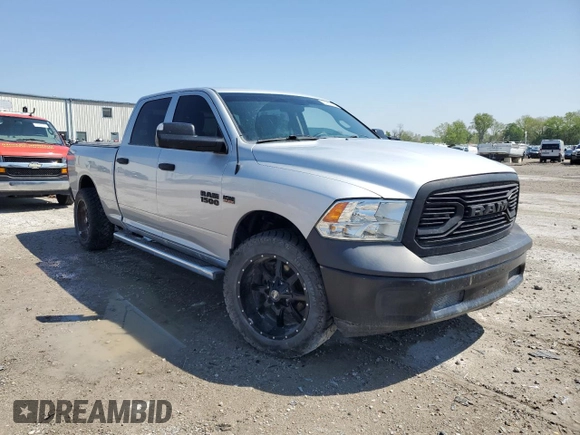 2015 Ram 1500 ST with VIN 1C6RR7ST9FS615292, listed as a Copart auction lot 53897925 with 152,109 mi miles and Salvage title. Bid and sale history available at DreamBid. Image 4.