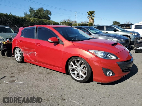 2012 Mazda 3 Mazdaspeed3 Touring with VIN JM1BL1L49C1529787, listed as a Copart auction lot 42606595 with 111,873 mi miles and Salvage Title. Bid and sale history available at DreamBid. Image 4.
