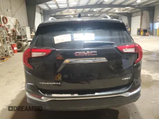 2022 GMC Terrain SLT with VIN 3GKALVEV0NL297542, listed as a Copart auction lot 50292245 with 24,659 mi miles and Salvage Title. Bid and sale history available at carsss.com. Image 6.