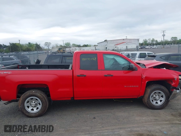 2017 Chevrolet Silverado 1500 Work Truck with VIN 1GCVKNEH9HZ192277, listed as a IAAI auction lot 42073069 with 134,878 mi miles. Bid and sale history available at carsss.com. Image 13.