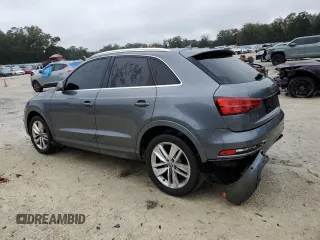 2016 Audi Q3 Premium Plus z VIN WA1BFCFS8GR011586, wystawiony jako Copart lot #45412185 z przebiegiem 122 595 mil mil oraz Szkoda całkowita • Salvage title. Historia ofert i sprzedaży dostępna na DreamBid. Obrazek 2.