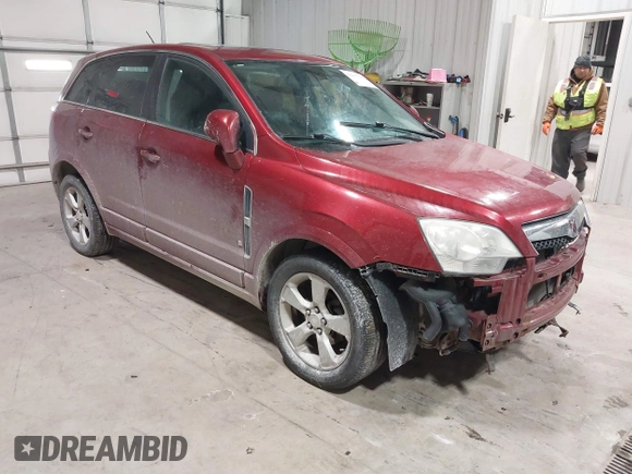 2008 Saturn VUE Red Line with VIN 3GSCL137X8S549863, listed as a IAAI auction lot 41419213 with 153,706 mi miles and . Bid and sale history available at DreamBid. Image 1.