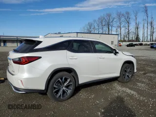 2021 Lexus RX with VIN JTJHZKFA5M2033300, listed as a Copart auction lot 47238435 with 61,452 mi miles and Salvage Title. Bid and sale history available at carsss.com. Image 3.