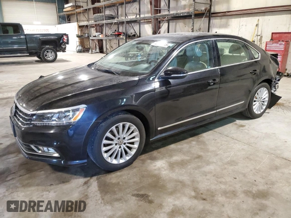 2017 Volkswagen Passat SE with VIN 1VWBT7A30HC025022, listed as a Copart auction lot 48578415 with 118,266 mi miles and Salvage title. Bid and sale history available at DreamBid. Image 1.