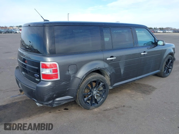 2018 Ford Flex Limited EcoBoost with VIN 2FMHK6DT1JBA15025, listed as a IAAI auction lot 41824515 with 108,883 mi miles. Bid and sale history available at carsss.com. Image 4.