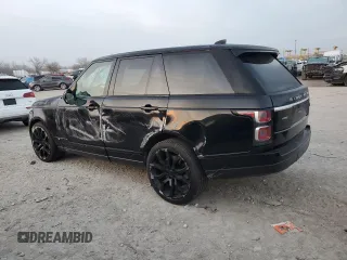 2019 Land Rover Range Rover HSE with VIN SALGS2SV7KA541100, listed as a Copart auction lot 86138804 with Not provided miles and Salvage title. Bid and sale history available at DreamBid. Image 2.
