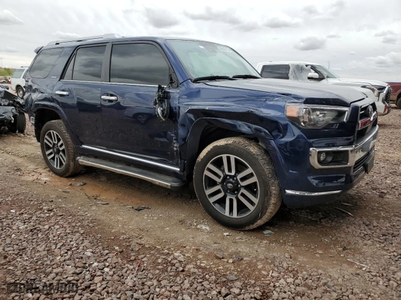 2023 Toyota 4Runner Limited with VIN JTEKU5JR5P6172812, listed as a Copart auction lot 48610115 with 14,677 mi miles and Salvage Title. Bid and sale history available at carsss.com. Image 4.
