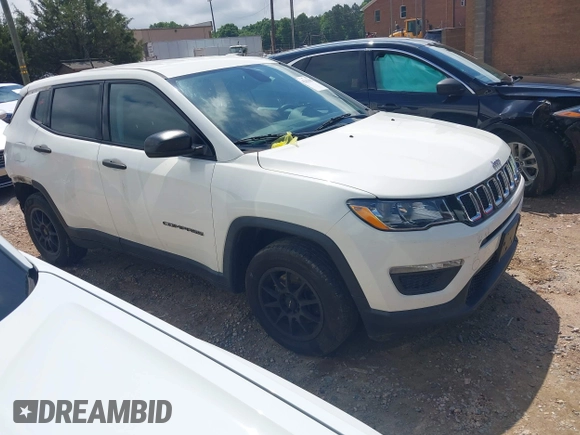 2018 Jeep Compass Sport с VIN 3C4NJCABXJT123085, выставлен на аукционе IAAI как лот 42321682 с пробегом 96 813 миль миль и . История ставок и продаж доступна на DreamBid. Изображение 1.