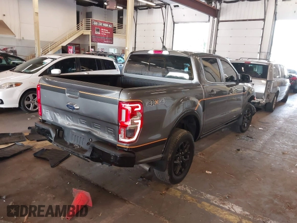 2022 Ford Ranger XL with VIN 1FTER4FH2NLD14366, listed as a IAAI auction lot 40423059 with 44,504 mi miles. Bid and sale history available at carsss.com. Image 4.