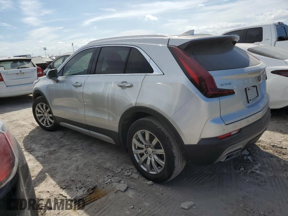 2019 Cadillac XT4 FWD Premium Luxury z VIN 1GYFZCR42KF147440, wystawiony jako Copart lot #45549835 z przebiegiem Nie podano mil oraz Szkody całkowita. Historia ofert i sprzedaży dostępna na DreamBid. Obrazek 2.