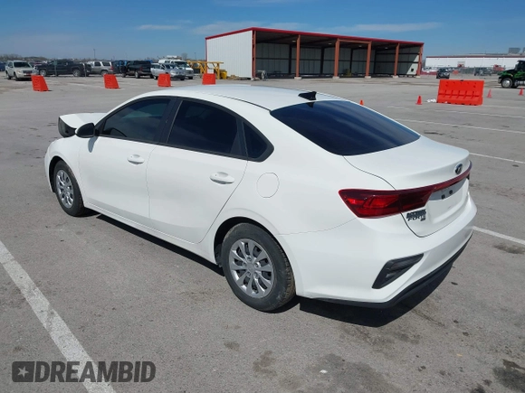 2020 Kia Forte LXS with VIN 3KPF24AD1LE257404, listed as a IAAI auction lot 41853440 with 48,475 mi miles. Bid and sale history available at carsss.com. Image 3.