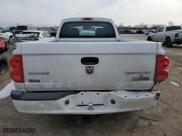 2011 Ram Dakota Bighorn/Lonestar with VIN 1D7RW3BK5BS667231, listed as a Copart auction lot 45025015 with 81,525 mi miles and Salvage Title. Bid and sale history available at carsss.com. Image 6.