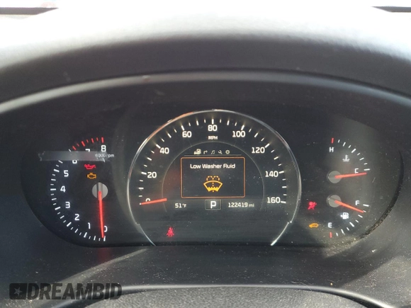 2017 Kia Sorento SX z VIN 5XYPK4A59HG225887, wystawiony jako Copart lot #50325005 z przebiegiem 122 419 mil mil oraz Szkoda całkowita • Salvage title. Historia ofert i sprzedaży dostępna na DreamBid. Obrazek 9.