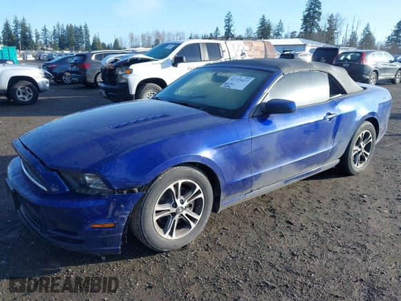 2014 Ford Mustang V6 with VIN 1ZVBP8EM2E5243069, listed as a IAAI auction lot 41725527 with 113,692 mi miles. Bid and sale history available at carsss.com. Image 18.