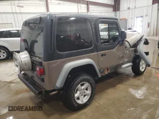 2004 Jeep Wrangler X z VIN 1J4FA39S64P789243, wystawiony jako Copart lot #56286185 z przebiegiem Nie podano mil oraz Nie do naprawy • Non repairable. Historia ofert i sprzedaży dostępna na DreamBid. Obrazek 3.