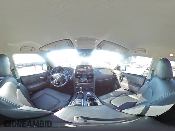 2023 Nissan Armada SV with VIN JN8AY2AD8P9693887, listed as a Copart auction lot 50410685 with 30,355 mi miles and Salvage title. Bid and sale history available at DreamBid. Image 14.