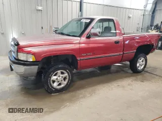 1997 Dodge 1500 with VIN 1B7HF16ZXVS273519, listed as a Copart auction lot 86779514 with 179,337 mi miles and Clean Title. Bid and sale history available at DreamBid. Image 1.