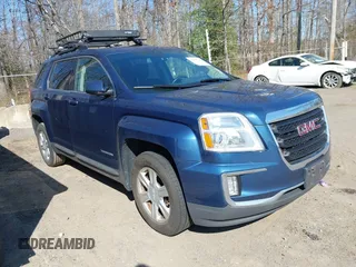 2016 GMC Terrain SLE with VIN 2GKALNEK1G6248153, listed as a IAAI auction lot 41913341 with 191,699 mi miles. Bid and sale history available at carsss.com. Image 1.