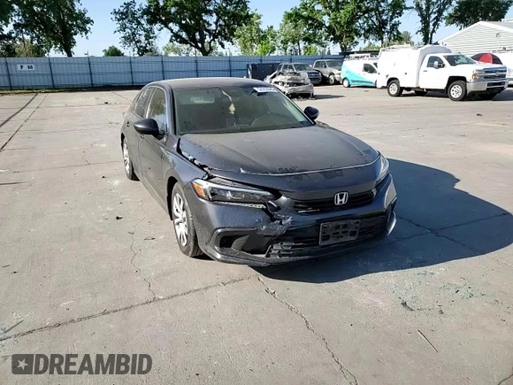 2022 Honda Civic LX z VIN 2HGFE2F26NH517811, wystawiony jako Copart lot #52933645 z przebiegiem Nie podano mil oraz Szkoda całkowita • Salvage title. Historia ofert i sprzedaży dostępna na DreamBid. Obrazek 11.