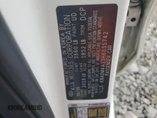 2017 Kia Rio LX with VIN KNADM4A33H6035742, listed as a Copart auction lot 44418725 with 146,189 mi miles and Clean Title. Bid and sale history available at carsss.com. Image 12.