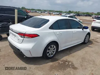 2024 Toyota Corolla LE with VIN 5YFB4MDE8RP128628, listed as a IAAI auction lot 42083196 with 37,634 mi miles and . Bid and sale history available at DreamBid. Image 4.