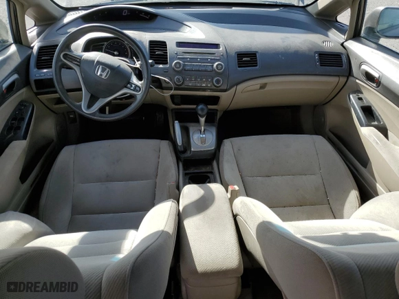 2011 Honda Civic Sdn LX with VIN 2HGFA1F55BH537740, listed as a Copart auction lot 53341605 with 176,364 mi miles and Salvage Title. Bid and sale history available at carsss.com. Image 8.