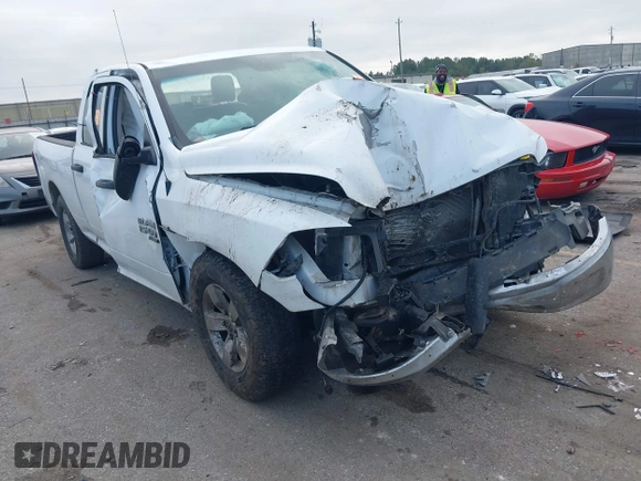 2020 Ram 1500 Classic Tradesman with VIN 1C6RR6FT3LS127097, listed as a IAAI auction lot 41043795 with 73,752 mi miles. Bid and sale history available at carsss.com. Image 1.
