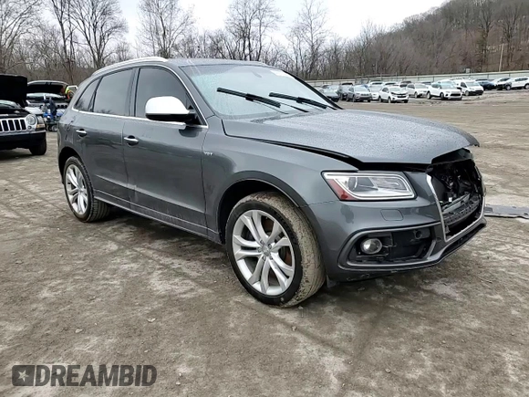 2015 Audi SQ5 Premium Plus with VIN WA1CGAFP6FA134205, listed as a Copart auction lot 40572984 with 90,051 mi miles. Bid and sale history available at carsss.com. Image 11.