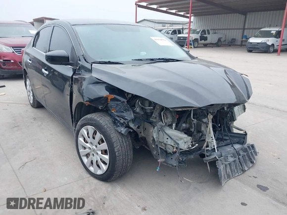 2019 Nissan Sentra SV with VIN 3N1AB7AP1KL627916, listed as a IAAI auction lot 41934559 with 97,669 mi miles and . Bid and sale history available at DreamBid. Image 1.