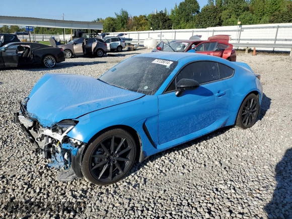 2023 Toyota GR86 Premium with VIN JF1ZNBF17P8758262, listed as a Copart auction lot 74135614 with 11,425 mi miles and Salvage Title. Bid and sale history available at carsss.com. Image 1.