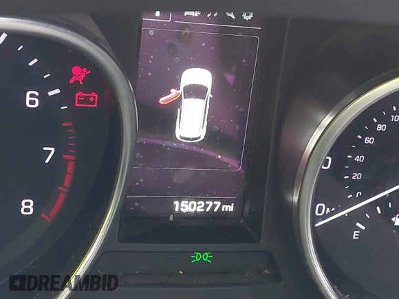 2017 Hyundai Santa Fe Sport 2.0T with VIN 5XYZU4LA4HG437089, listed as a IAAI auction lot 41457614 with 150,277 mi miles. Bid and sale history available at carsss.com. Image 7.