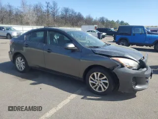 2012 Mazda 3 i Touring with VIN JM1BL1V84C1652204, listed as a Copart auction lot 55199145 with 170,855 mi miles and Clean Title. Bid and sale history available at carsss.com. Image 4.