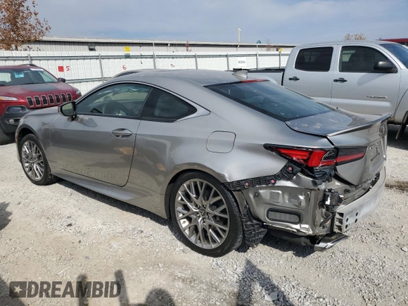 2021 Lexus RC 300 with VIN JTHD85EC3M5006084, listed as a Copart auction lot 77759124 with 108,847 mi miles and Salvage title. Bid and sale history available at DreamBid. Image 2.