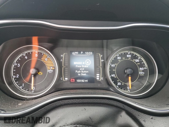 2019 Jeep Cherokee Latitude Plus z VIN 1C4PJLLN8KD215917, wystawiony jako Copart lot #49458585 z przebiegiem 103 182 mil mil oraz Czysty tytuł • Clean title. Historia ofert i sprzedaży dostępna na DreamBid. Obrazek 9.
