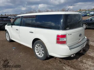 2010 Ford Flex SEL with VIN 2FMGK5CC1ABD00833, listed as a IAAI auction lot 41694538 with 143,018 mi miles. Bid and sale history available at carsss.com. Image 3.