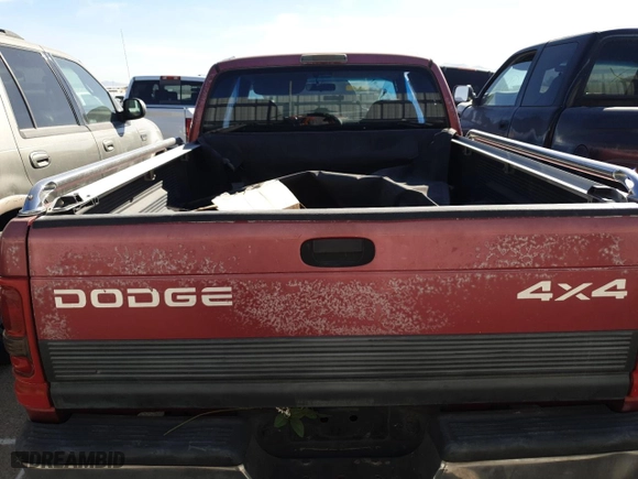 1999 Dodge Ram 1500 with VIN 3B7HF13Z1XG161805, listed as a Copart auction lot 45814355 with 0 mi miles and Salvage Title. Bid and sale history available at carsss.com. Image 6.