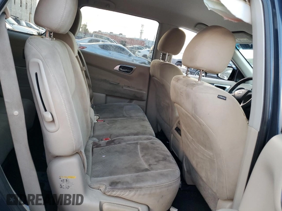 2016 Nissan Pathfinder Platinum with VIN 5N1AR2MNXGC606129, listed as a Copart auction lot 85046964 with 84,848 mi miles and Salvage Title. Bid and sale history available at carsss.com. Image 11.