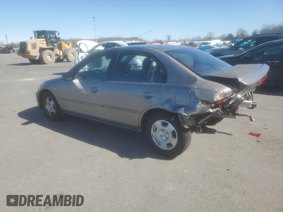 2005 Honda Civic with VIN JHMES96695S004767, listed as a Copart auction lot 49029805 with 130,882 mi miles and Salvage Title. Bid and sale history available at DreamBid. Image 2.