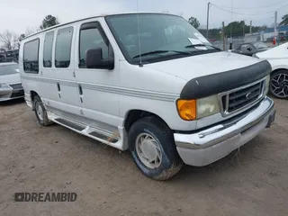 2003 Ford Econoline Cargo Recreational with VIN 1FDRE14W73HB14916, listed as a IAAI auction lot 41695001 with 77,254 mi miles and . Bid and sale history available at DreamBid. Image 1.