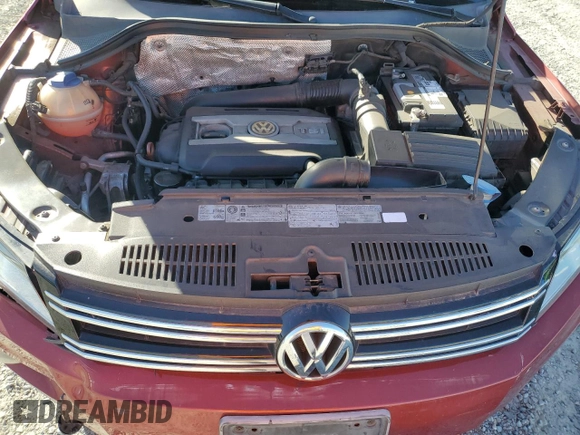 2013 Volkswagen Tiguan SE with VIN WVGBV7AX9DW012368, listed as a Copart auction lot 57244975 with 177,810 mi miles and Salvage title. Bid and sale history available at DreamBid. Image 12.