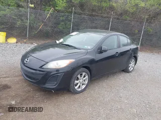 2013 Mazda 3 i SV with VIN JM1BL1TG5D1835672, listed as a IAAI auction lot 42009884 with 96,097 mi miles. Bid and sale history available at carsss.com. Image 2.
