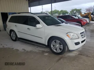 2008 Mercedes-Benz GL-Class 4.6L with VIN 4JGBF71E58A347092, listed as a Copart auction lot 77030114 with 116,549 mi miles and Salvage Title. Bid and sale history available at carsss.com. Image 4.