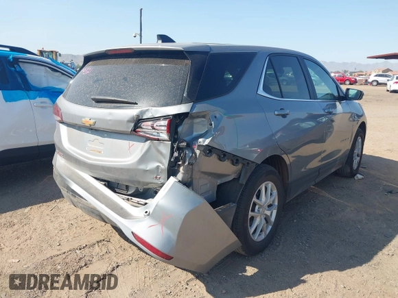 2024 Chevrolet Equinox LT z VIN 3GNAXKEG6RL337698, wystawiony jako IAAI lot #42489587 z przebiegiem 27 863 mil mil oraz . Historia ofert i sprzedaży dostępna na DreamBid. Obrazek 6.