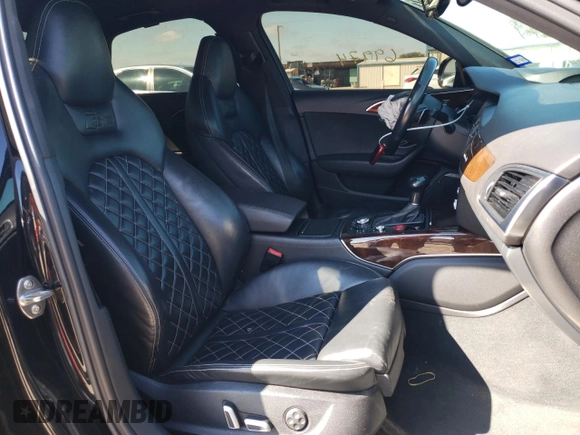 2015 Audi A6 3.0T Prestige with VIN WAUHGAFC7FN009521, listed as a Copart auction lot 66016282 with 69,974 mi miles. Bid and sale history available at carsss.com. Image 5.