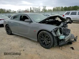 2019 Dodge Charger Scat Pack z VIN 2C3CDXGJ7KH646213, wystawiony jako Copart lot #51653065 z przebiegiem 63 229 mil mil oraz Szkoda całkowita • Salvage title. Historia ofert i sprzedaży dostępna na DreamBid. Obrazek 10.