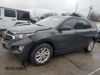 2019 Chevrolet Equinox LS z VIN 3GNAXHEV4KS636331, wystawiony jako Copart lot #86087094 z przebiegiem 109 875 mil mil oraz Szkody całkowita. Historia ofert i sprzedaży dostępna na DreamBid. Obrazek 1.