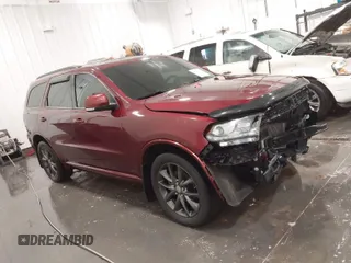 2017 Dodge Durango GT with VIN 1C4RDJDG2HC758070, listed as a IAAI auction lot 41898378 with 153,856 mi miles and . Bid and sale history available at carsss.com. Image 1.